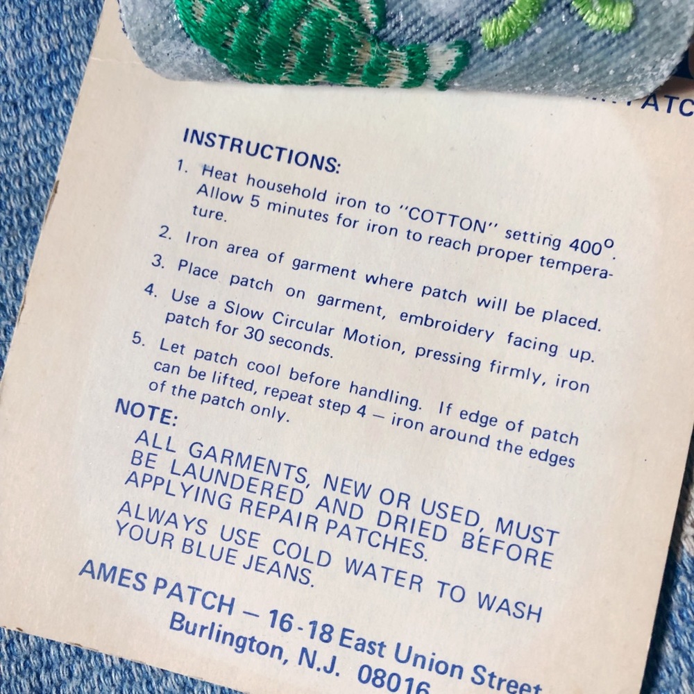 Vintage 70’s Pisces patch - Picture 2 of 3